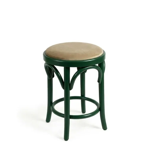 301 Colored Stool with upholstery — табурети з дерева