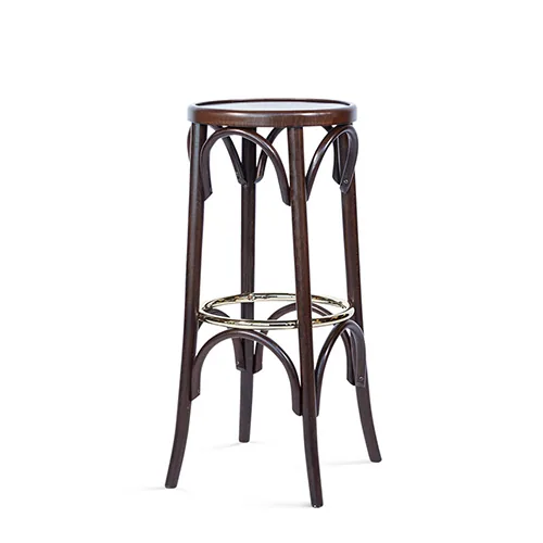 301 bentwood stool with metal ring — табурети з дерева