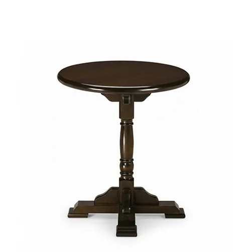 Pedestal round table 70 — деревʼяний стіл з карпатського бука